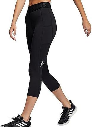 Лосины леггинсы adidas tf 3/4 gl0691