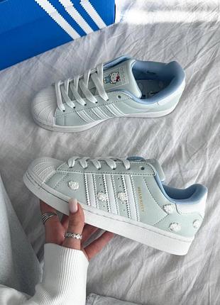 Кросівки adidas superstar hello kitty