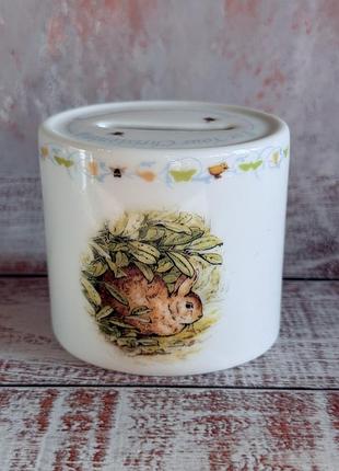 Копилка кролик питер wedgwood
