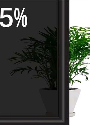 Солнцезащитная тонирующая пленка для окон и авто (15% vlt, 40х100 см)