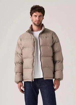 Пуховик зимовий чоловічий levi's piedmont short puffer jacket розмір хл