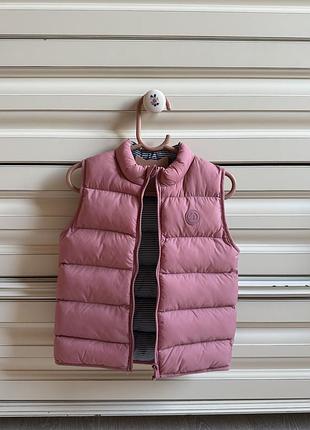 Жилетка petit bateau рожева дитяча