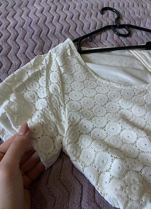 Біла сукня h&m 3