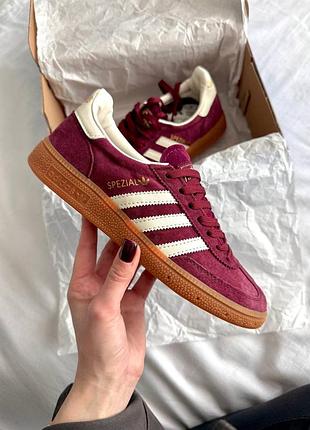 Кросівки adidas spezial bordo