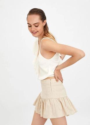 Гарні шорти спідниця zara 3