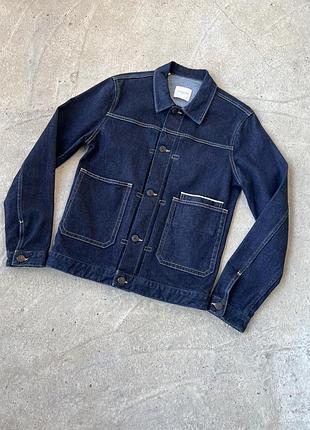 Джинсова куртка selected homme selvedge