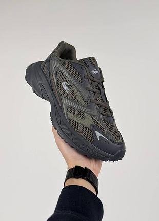 Чоловічі кросівки lacoste l003 neo shot grey khaki