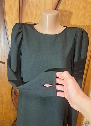 Черное короткое платье 5