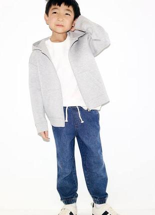 Джоггеры джинсовые от h&amp;m рост от 110 до 134 см