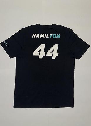 Футболка mercedes hamilton round neck lewis 44