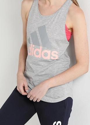 Оригінальна сіра майка adidas