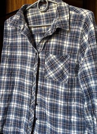 Сорочка в клітинку rag & bone tomlin flannel shirt.
