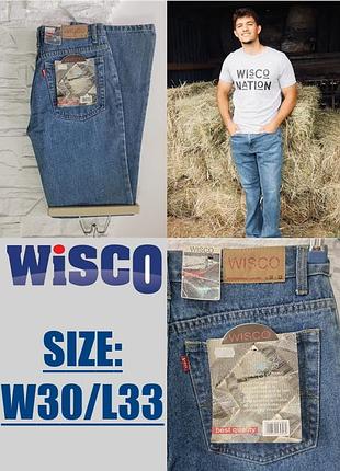 👖джинси unisex  wisco w30|l33