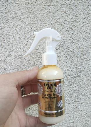Несмываемый кондиционер argan oil moroccan leave-in 140 мл – для блеска, увлажнения и гладкости волос