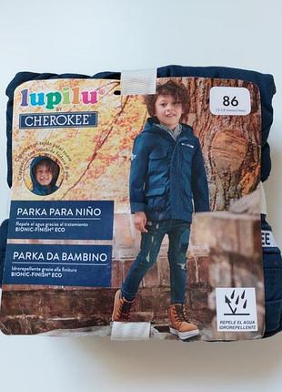Куртка парка вітровка lupilu cherokee на теплу весну осінь