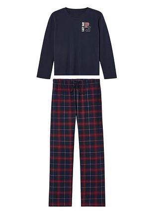 Пижама (лонгслив и штаны) для мальчика pepperts lidl 457112 146-152 см (10-12 years) темно-синий