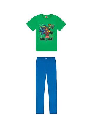 Пижама (футболка и штаны) для мальчика disney lego 394525 122-128 см (6-8 years) комбинированный
