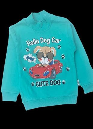 Водолазка "cute dog", бавовна тм "serka" (98 см)