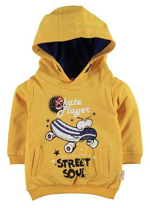Худі "skate", мікровелюр тм "civil" (68 см)