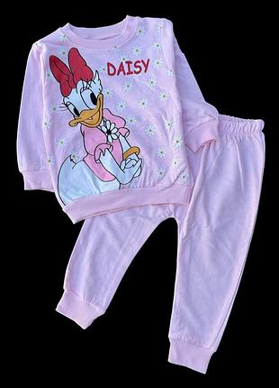 Костюм 2в1: світшот, штани "daisy", двунитка тм "bobisko"