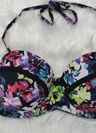 Яркий верх от купальника peacocks asos aubade george 36b 36c 85c 75d