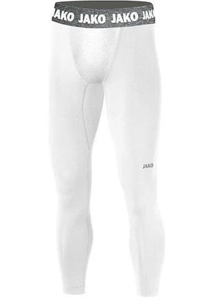 Термобелье штаны jako compression 2.0 белые 8451-00, чёрный, размер (eu) - 152cm