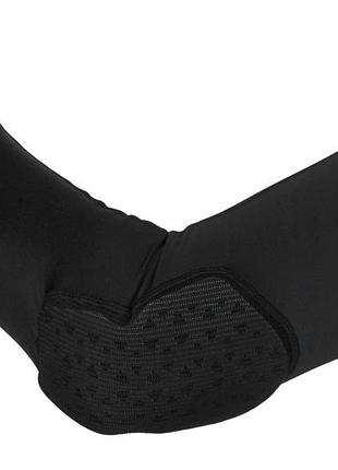 Налокотник компрессионный select 6652 compression elbow support long black (010) черный, xl