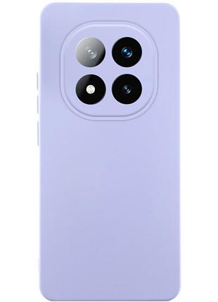 Чехол tpu getman liquid silk full camera для xiaomi redmi note 15 4g/5g (eu) сиреневый / light purple