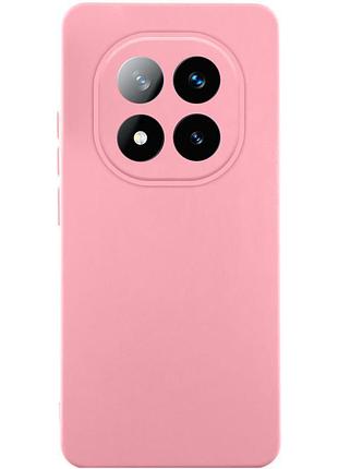 Чехол tpu getman liquid silk full camera для xiaomi redmi note 15 4g/5g (eu) розовый / pink