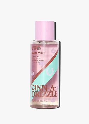 Парфумований спрей для тіла pink victoria's secret, cinn-a-drizzle, 250 мл, оригінал сша