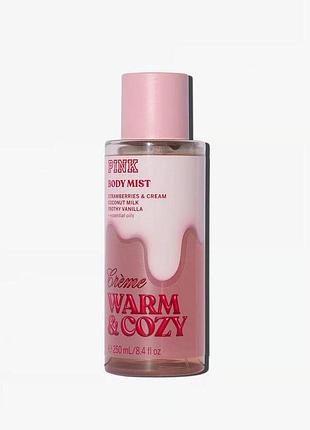 Розпив парфумованого спрею для тіла warm & cozy crème, pink victoria's secret