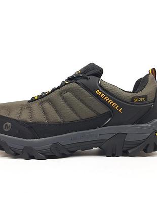 Merrell moab work thermo хакі з чорним