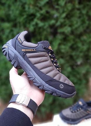 Merrell moab work thermo хакі з чорним 4