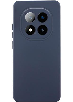 Чохол tpu getman liquid silk full camera для xiaomi redmi note 15 pro+ 5g синій / midnight blue