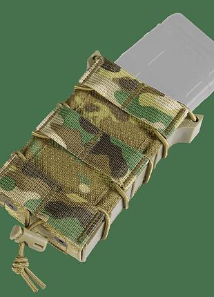 Подсумок camotec для магазинов ак ar тактический с быстрым доступом и molle системой ve-33
