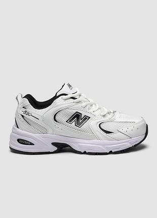 ⭐️ new balance 530 white/black