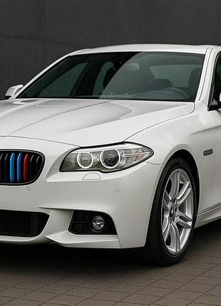 Вставки в решетку радиатора 2010-2013 (3 шт) для bmw 5 серия f10/f11 2010–2016 гг