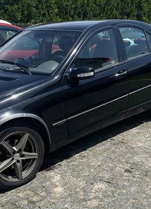 Расширители арок sd (4шт, черные, abs-пластик) для mercedes c-class w203 2000-2007 гг