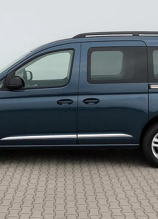 Накладки на дверной молдинг (4 шт, нержавейка) для volkswagen caddy 2020- гг