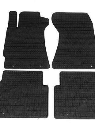 Резиновые коврики polytep (4 шт) для subaru forester 2002-2008 гг