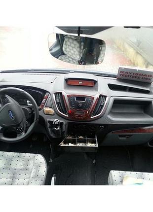 Накладки на панель приборов v2 дерево для ford transit 2014- гг