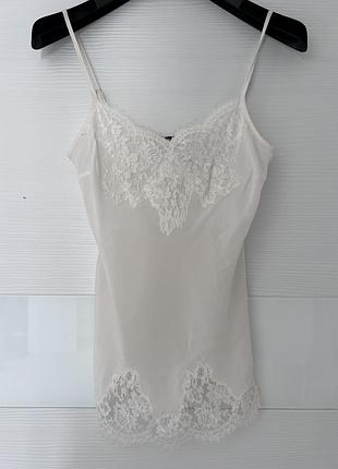 Шелковый топ ermanno scervino