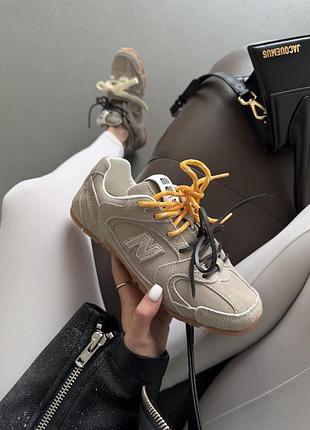 New balance 530 x miu miu | sand / orange premium (4) 38