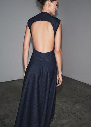 Джинсова сукня zara