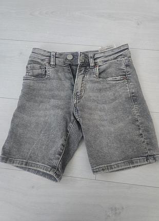 Джинсовые шорты на мальчика 122 zara