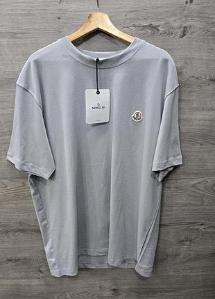 Мужская футболка moncler(увеличенных размеров)