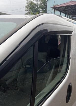 Ветровики на окна (2 шт., sunplex sport) для renault trafic 2001-2015 гг