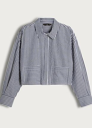 Сорочка f&f укорочена оверсайз жіноча котон