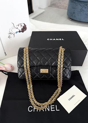 Chanel black gold