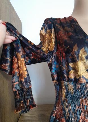 Платье бархатное 👗 4
